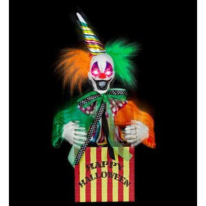 Animatronics: clown del circo che ride