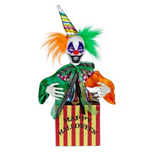 Animatronics: clown del circo che ride