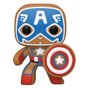 POP! - Marvel Holiday: Gingerbread Captain America