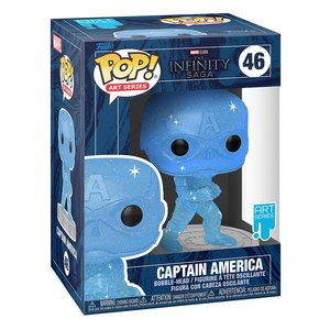 POP! - Infinity Saga: Captain America (Bleu)