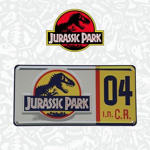 Jurassic Park: Dennis Nedry Nummernschild 1/1
