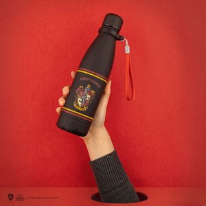 Harry Potter Edelstahl-Trinkflasche Gryffindor