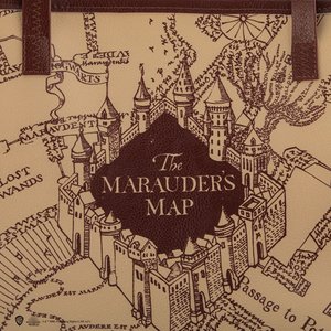 Harry Potter: Marauder's Map - mit Geldbeutel
