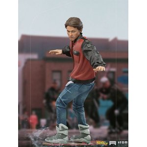 Zurück in die Zukunft II - Art Scale: Marty McFly on Hoverboard - 1/10