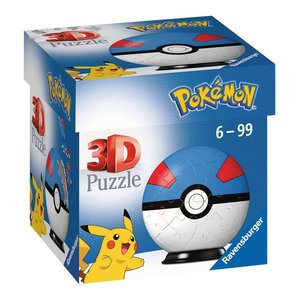 Pokémon: Mega Ball 3D (55 Pezzi)