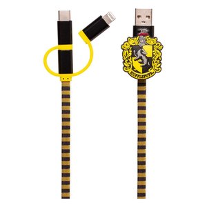 Harry Potter: Hufflepuff - Cable 3-in-1