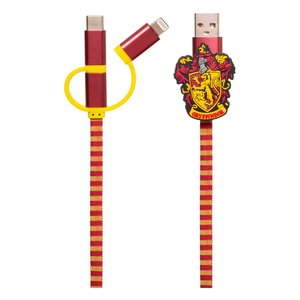 Harry Potter: Gryffindor - Cable 3-in-1