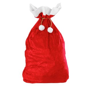 Sac de Noël en velours