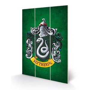 Harry Potter: Slytherin auf Holz