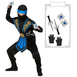 Ninja de Kombat avec ensemble d'armes