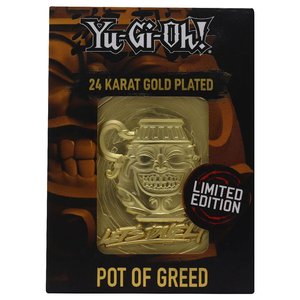 Yu-Gi-Oh!: Pot of Greed (plaqué or)