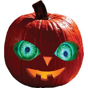 Halloween set per intagliare zucce con occhi
