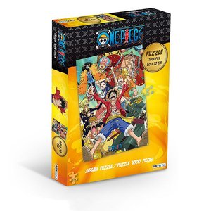 One Piece: Luffy w/ Straw Hat Crew (1000 Pièces)
