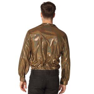 Années 80 - Chemise Shiny Metallic