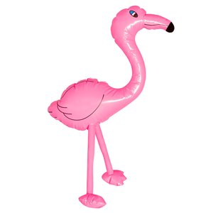 Aufblasbarer Flamingo