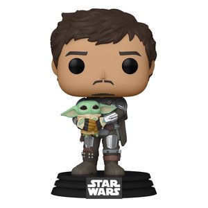 POP! - Star Wars - The Mandalorian: The Mandalorian con Grogu