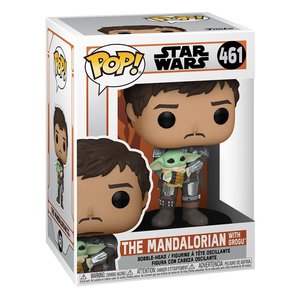 POP! - Star Wars - The Mandalorian: The Mandalorian con Grogu