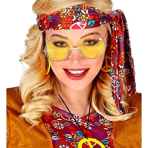 Anni '70 - grandi occhiali hippie