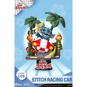 Lilo & Stitch : Stitch dans la voiture de course - Closed Box