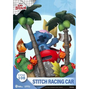Lilo & Stitch : Stitch dans la voiture de course - Closed Box