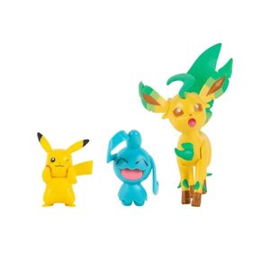 Pokémon Battle - Wave 10: Pikachu, Wynaut & Leafeon