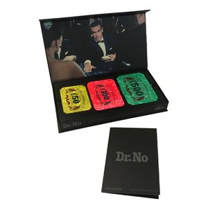 James Bond - 007 jagt Dr. No: Casino Plaketten