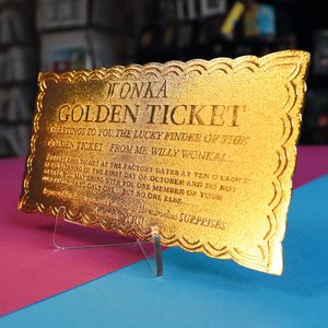 La fabbrica di cioccolato: Mini Golden Ticket