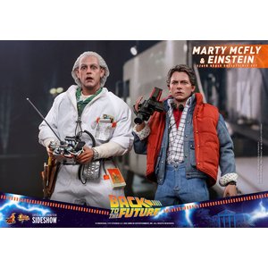 Zurück in die Zukunft: Marty McFly und Einstein 1/6