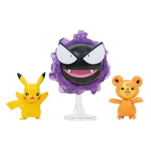 Pokémon: Teddiursa, Pikachu, Gastly