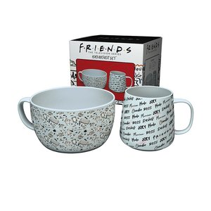 Friends: Doodle- Frühstücks-Set