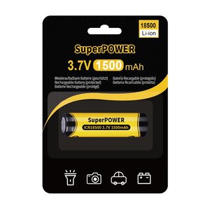 SuperPOWER: 3,7 V 1500 mAh (geschützt)