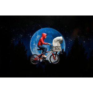 E.T. - Der Außerirdische: Elliott & E.T. on Bicycle