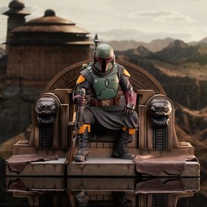 Star Wars - The Mandalorian: Boba Fett on Throne - 1/7