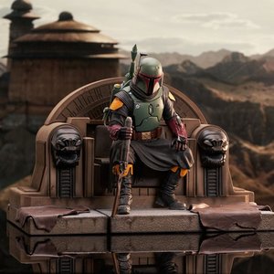 Star Wars - The Mandalorian: Boba Fett on Throne - 1/7