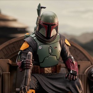 Star Wars - The Mandalorian: Boba Fett on Throne - 1/7