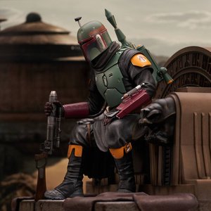 Star Wars - The Mandalorian: Boba Fett on Throne - 1/7