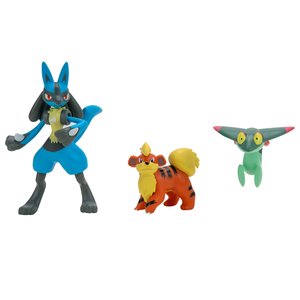 Pokémon Battle: Fukano, Grolldra & Lucario