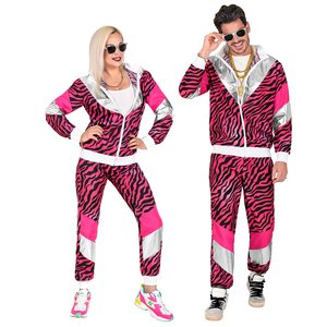 Anni 80 - Abbigliamento sportivo tigre rosa