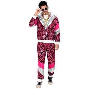 Anni 80 - Abbigliamento sportivo tigre rosa