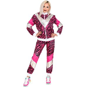 Anni 80 - Abbigliamento sportivo tigre rosa