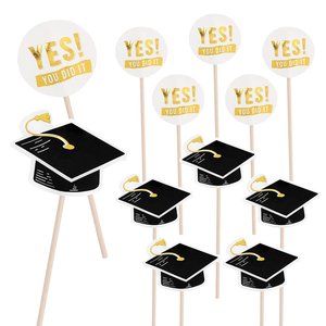 Graduation - Abschlussfeier 12er Set