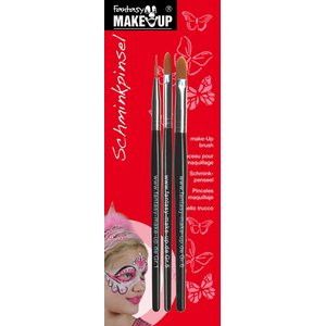 Set de 3 pinceaux de maquillage