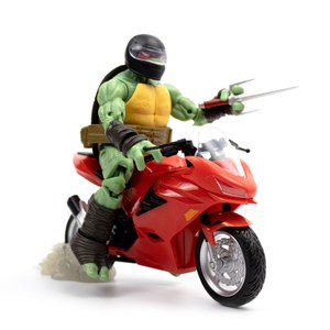 Teenage Mutant Ninja Turtles - BST AXN: Raphael con moto