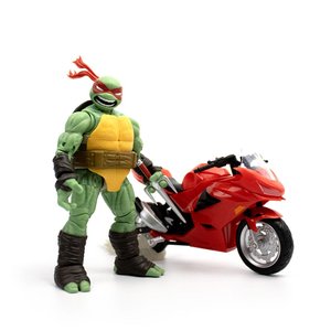 Teenage Mutant Ninja Turtles - BST AXN: Raphael con moto