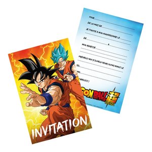 Dragon Ball: Invitation - FR (8 pièces)