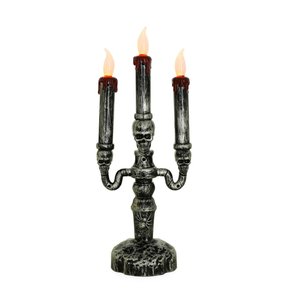 Totenkopf Kandelaber - Kerzen