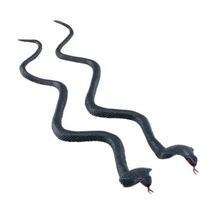 Serpents cobras noirs - 2 pièces