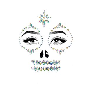 Face Jewels - Skeleton