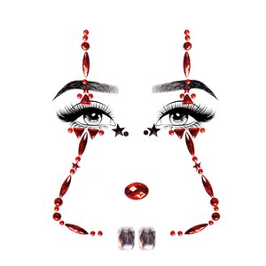 Face Jewels - Clown