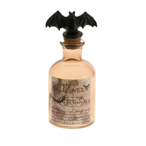 Halloween Flasche: Fledermaus